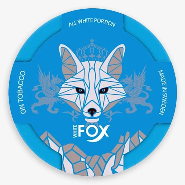 White Fox Nicotine Pouch Made in Sweden (10 in 1 ROLLS)