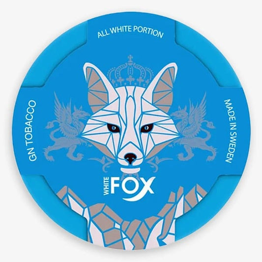 White Fox Nicotine Pouch Made in Sweden (10 in 1 ROLLS)